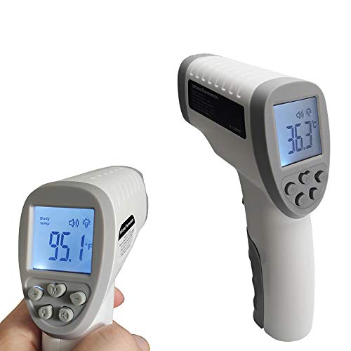 2 Pack Infrared Forehead Ear Thermometer for Adults Kids Baby, Non Contact Thermometer
