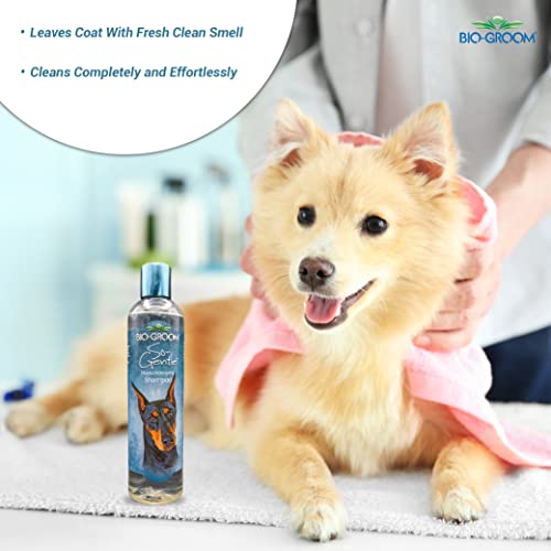 Image of Bio-Groom So Gentle Hypo-Allergenic Dog Shampoo - Soap-Free Tear-Free Shampoo for Sensitive Skin, Coconut & Palm Kernel Formula, Reduces Itching & Irritation, 355 ml