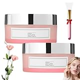 2Pcs Champagne Lift Firming Facial Creme,Temporary Skin Tightener For Face And Neck,Deep Hydration & Smoothing,Hydrates Dry Skins Arms & Legs