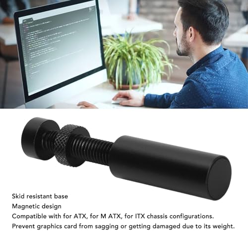 Soporte para GPU de aleación de aluminio con diseño magnético miniatura 3