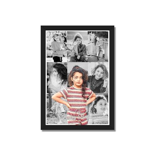 Customized Multi Photo Upload Collage Photo Frame 6R, A4 & A3 Siz...