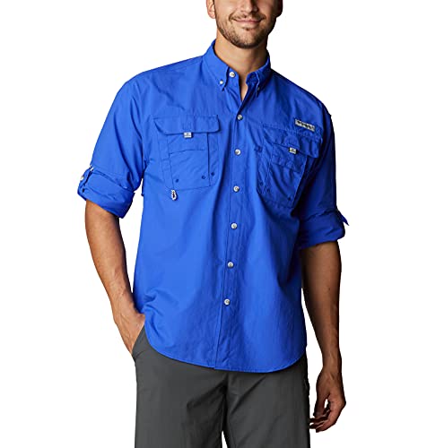 Image of Columbia Men's PFG Bahama II Long Sleeve Fishing Shirt