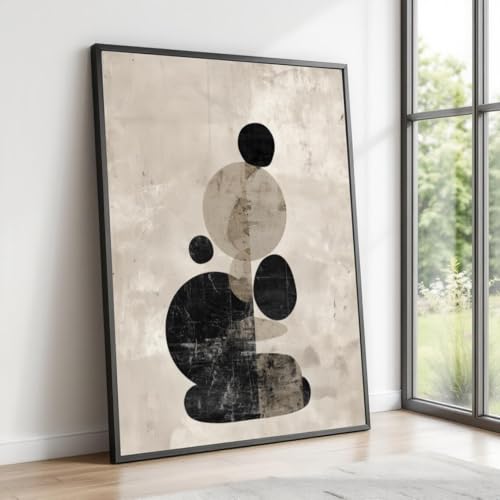 Toile pierres géométriques pour habiller un mur vide avec élégance