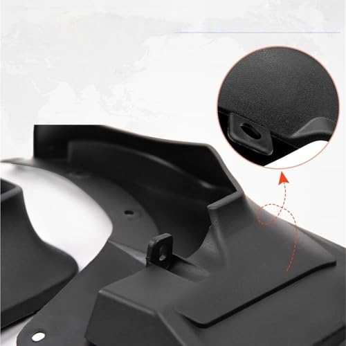 Guardabarros para Tesla Model X delanteros y traseros de ajuste perfecto 2