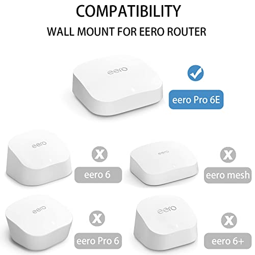 Support mural eero Pro 6E sans perçage fixation routeur Wi-Fi 6 maillé - 2