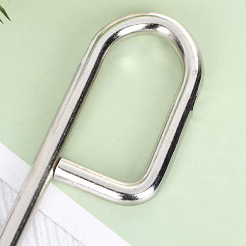 EXCEART 1 Pinça de Copo de Pc Pinça de Cadinho de Aço Inoxidável Acessório de Laboratório de Experiê