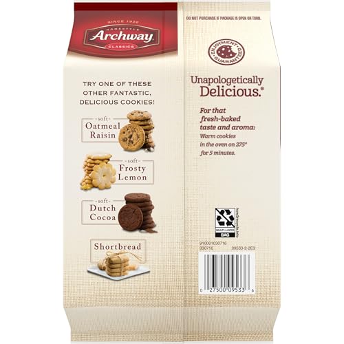 Image of Archway Cookies, Crispy Iced Oatmeal Cookies, 12 Oz
