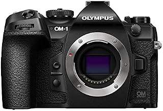 OM SYSTEM OM-1 Aparat z systemem Mikro Cztery Trzecie, matryca warstwowa 20 MP BSI Stacked Live MOC, AF krzyżowy z 1053 strefami oraz 5-osiowa stabilizacja obrazu, Czarny