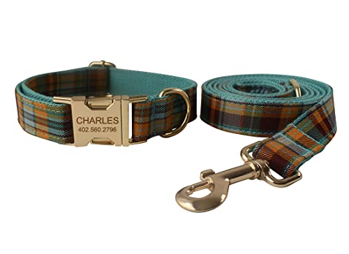 Custom Dog Collar with Names and Phone Number Engraved Puppy Tags Personalized for Small Medium Large Pets  Cucciolini Doodles Custom dog collar with names and phone number engraved puppy tags personalized for small medium large pets   cucciolini doodles