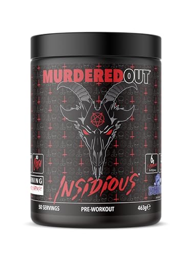 Murdered Out Pre Workout Insidious Zomberry 463g