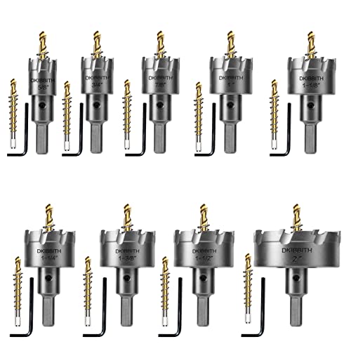 TCT Hole Saw Set, 2Pack of 11/8", (28mm)