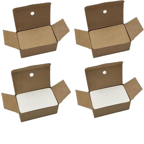 Fichas en blanco marrón de 8,9 x 5,1 cm perfectas para tus mapas mentales y organización