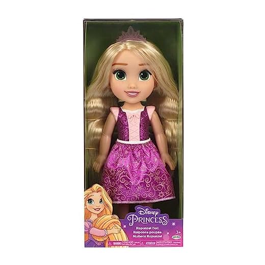 Boneca Toddler Princesas 38cm Rapunzel Multikids - BR2016