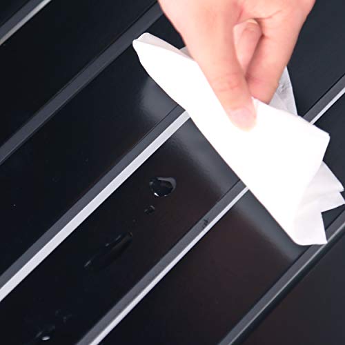 Mupater Outdoor Patio Hanging Wooden Porch Swing 4Ft With Chains, 2-Person Heavy Duty Swing Bench For Garden And Backyard, Black #TOP4