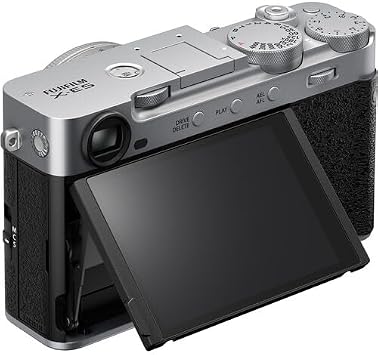 FUJIFILM X-E5 Mirrorless Camera with XF 23mm f/2.8 Lens Bundle, Includes: ProGrade Digital 128GB UHS-II SDXC Memory Card, Spare Battery and More (6 Items) (Silver)