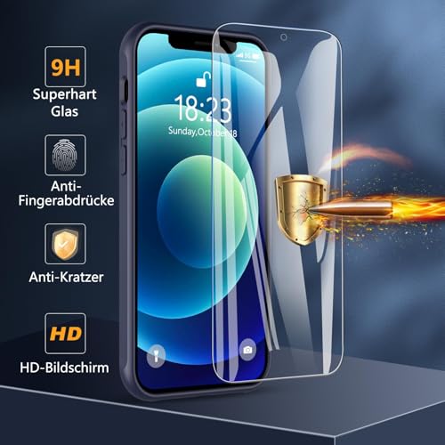 Coque iPhone 12 transparente Hensinple militaire - 2