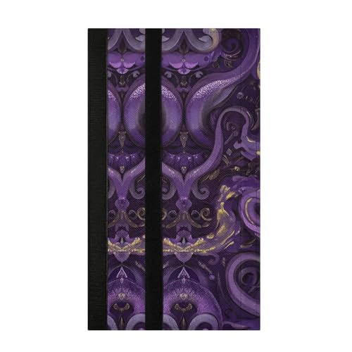 voucong Protector de manija de refrigerador con estampado de serpiente barroca morada vintage, lavable, decoración de cocina, mantiene el aparato limpio de manchas y arañazos para refrigerador voucong Protector de manija de refrigerador con estampado de serpiente barroca morada vintage, lavable, decoración de cocina, mantiene el aparato limpio de manchas y arañazos para refrigerador