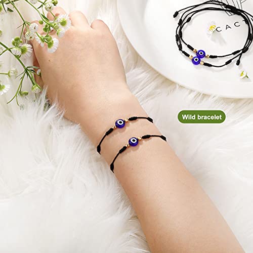 Malocchio Bracciale (Nero)