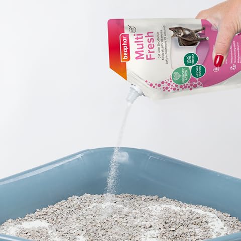 Beaphar, Multi Fresh Cat Litter Deodoriser Orchid 400g, Urine Encapsulation Technology - Image 3