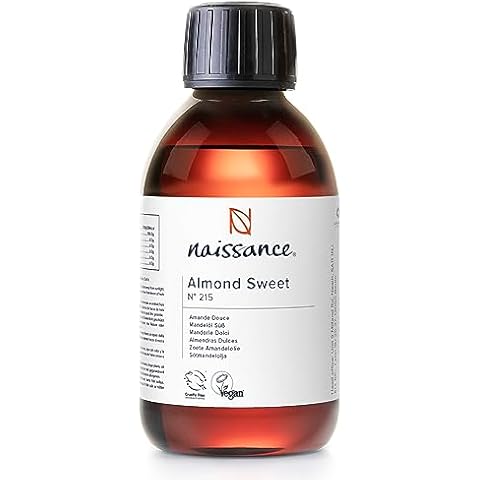 Naissance Sweet Almond Oil 250ml for Skin and Hair Cover