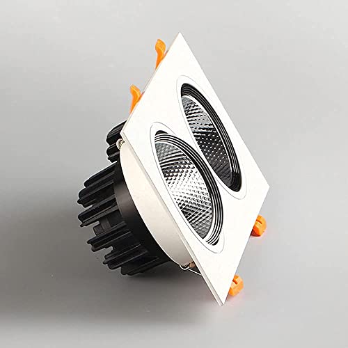 Appareils d'éclairage directionnel à LED encastrés avec spot orientable 3000K - 8