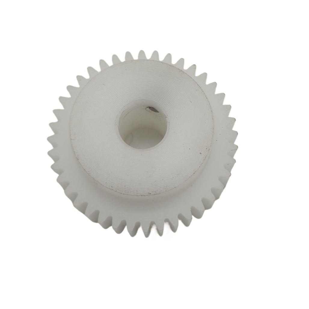 Cylindrical Drive 1pcs 0.8 Module 63 Teeth Plastic Cylindrical Spur Gear 52mm Diameter 15mm Thickness Straight Teeth 0.8M 63T Step Pinion Rack Machinery(6mm)
