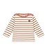 Petit Bateau Unisex Baby Matrose, Weiss Avalanche / Rosa Sienna, 3 Monate