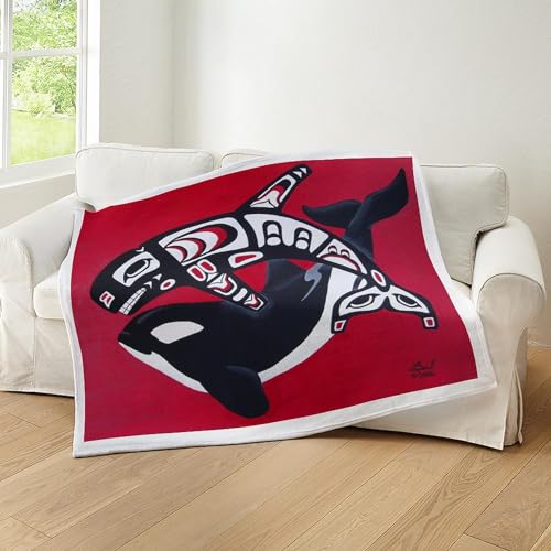 Cafepress 0578263159C5684 Spirit Of The Orca Throw Blanket Super Soft Fleece Plush Throw Blanket thumb #4