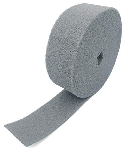 Preisvergleich Produktbild 10m Schleifvlies Vliesrolle Schleifpads Schleifvliesrolle verschiedene Körnungen (Körnung S800)