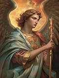 Diamond Art Painting Kits for Adults,Religious Saint Michael The Archangel(2) 5D Diamond Art Kits for Beginner DIY Diamond Dots Crystal Craft Kits for Home Wall Decor 11.8x15.7 inch