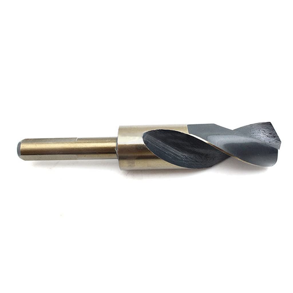 Set di 8 punte elicoidali per trapano da banco, 14-25,5 mm, per ferro, ottone, metallo, resistenza all'usura