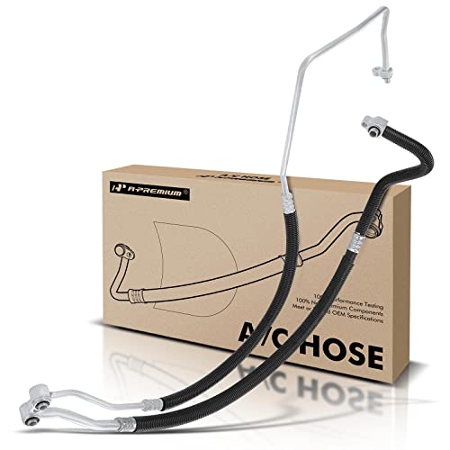 A-Premium Conjunto de manguera de succión y descarga de aire acondicionado compatible con modelos Chevrolet y GMC, C4500 C5500 Kodiak Topkick 04-06 6.6L 8.1L