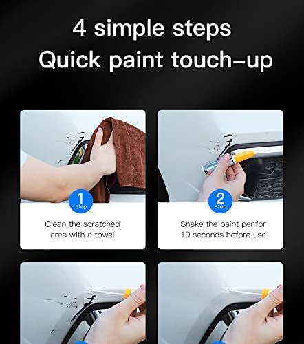 Image of Car Scratch Remover Touch Up Paint Pen Automotive Car Paint Pen 2 In 1 Car Paint Scratch Repair for Deep Scratches Special-Purpose Car Paint