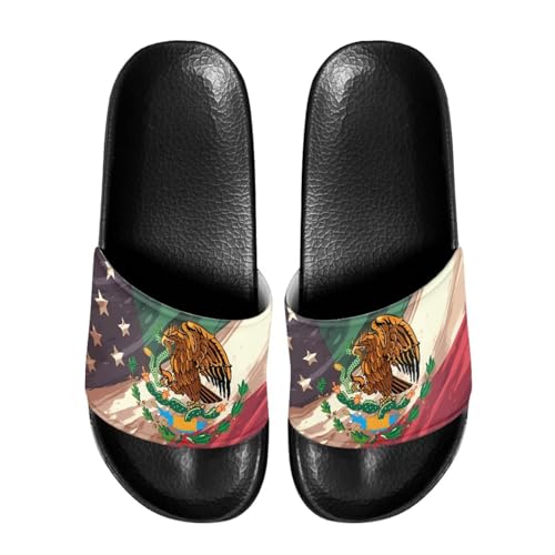 Image of Footwear for Mens Open Toe Athletic Sandals Anti-Slip Sole Slide Sandals Pillow House Flat Shoes Comfortable Slip On Slippers for Indoor & Outdoor