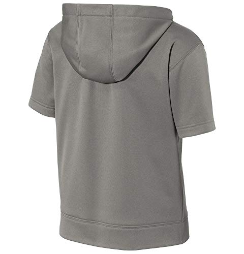 DRIEQUIP Youth Moisture Wicking Fleece Short Sleeve Hoodie in Sizes Youth XS-XL2