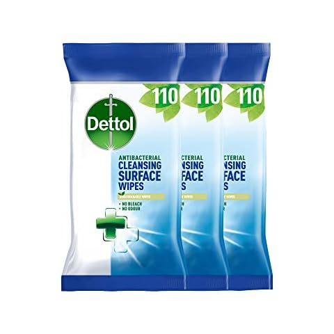 Dettol Antibacterial Biodegradable Cleaning Wipes Cover