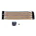 Electronic Components 0.96 Inch OLED I2c IIC LCD Screen Module + F-F Line 12864 128x64 Display