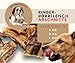 Warnicks Tierfutter - 1 KG Rinderdörrfleisch Abschnitte - Schlundfleisch - Dörrfleisch - 1 x 1000g - Rinderschlund für Erwachsene Hunde - Medium - 1000 Gramm
