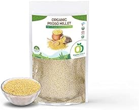 Organic Delight Proso Millet (1kg) USDA Certified -100% Organic- Gluten Free High Fibre - Chena Seeds - High Fiber Minor Millets (1 kg)