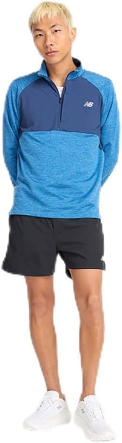 New Balance mens Athletics Heat Grid 1/2 Zip