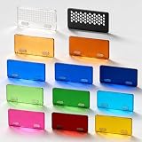 Godox MA01 - Kit di fissaggio magnetico per iT20 iT22 (anche per iM20/iM22 con piastrine metalliche), griglia a nido d'ape, diffusore, filtro a colori CTO/CTB, accessori per illuminazione creativa