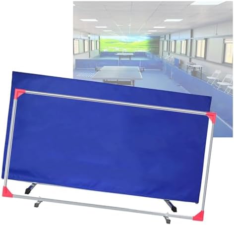Foldable Pickleball Court Baffles - Heavy Duty Table Tennis Field Fence, Competition Surround Blocks for Clubs & Schools, Durable Sports Safety Barrier