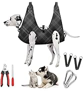ZVBBON Dog Nail Trimming Hammock, New Dog Grooming Hammock for Dog Nail Hammock - Dog Nail Clippi...