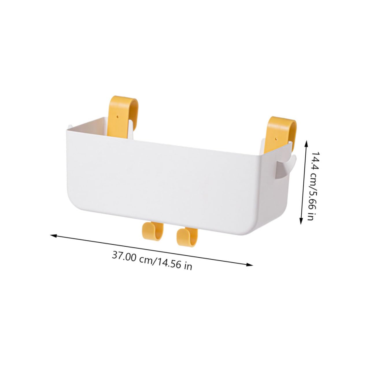 Cabilock Bedside Hanging Organizer Basket for Bunk Beds Stylish Wall-Mounted Storage for Magazines Laptops Snacks More Multi-Functional Container for Bedrooms Dorms Boys and Girls Rooms