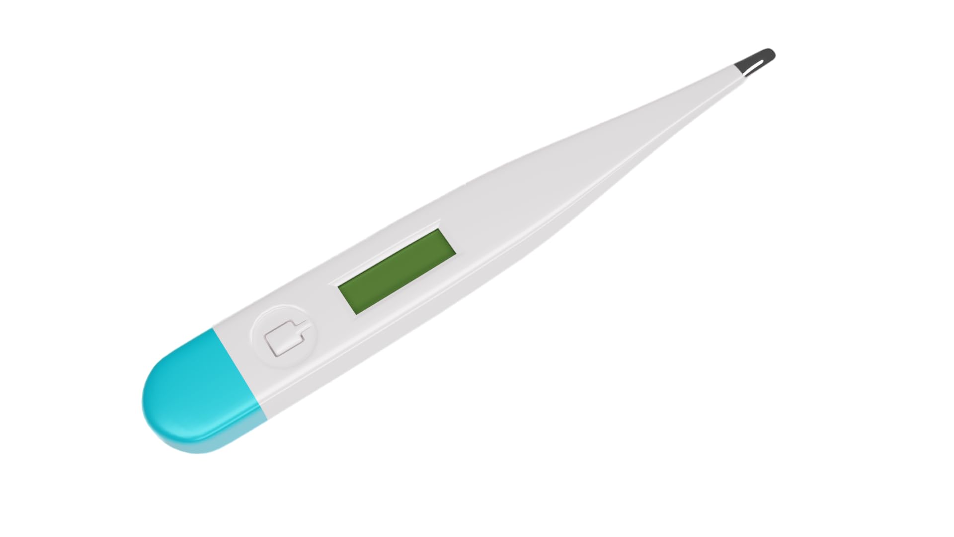 ABS Digital Thermometer with Hard Tip for Men & Women – White-image-44