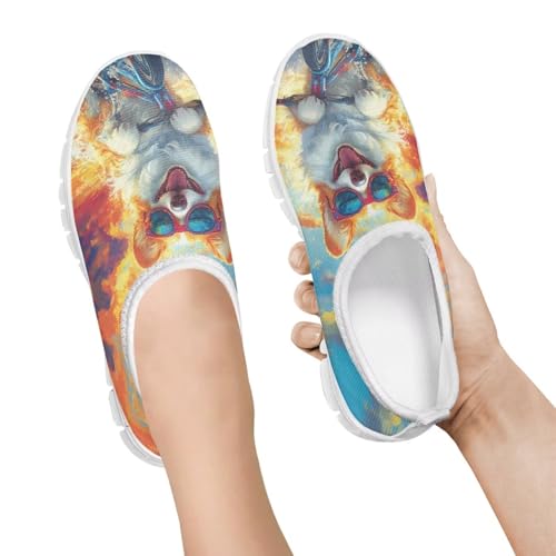 Toddler's Slip-On Low Top Sneakers Walking Casual Soft Hiking Shoes Breathable Lightweight Shoes Flat Shoes Holiday Cycling Shoes US Size 11-153