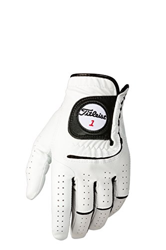 Titleist Players-Flex Mens RH Pearl, White(Medium, Worn on Right Hand)