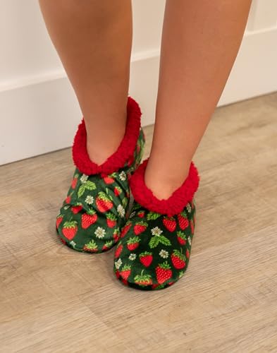 Image of Lazy One Fuzzy Feet Slippers for Women, Cute Fleece-Lined House Slippers, Cute Slipper Socks