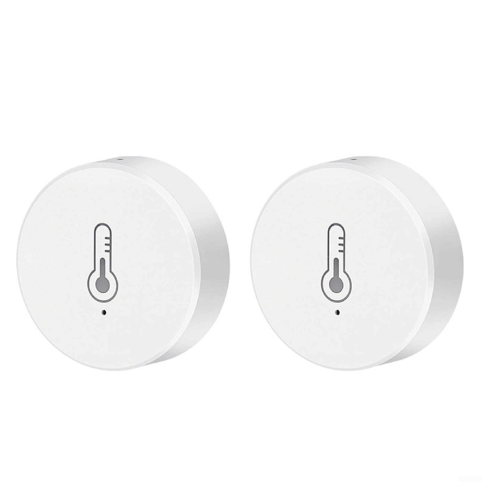 Lot complet de 2 capteurs de température et d'humidité sans fil compatibles avec Zigbee