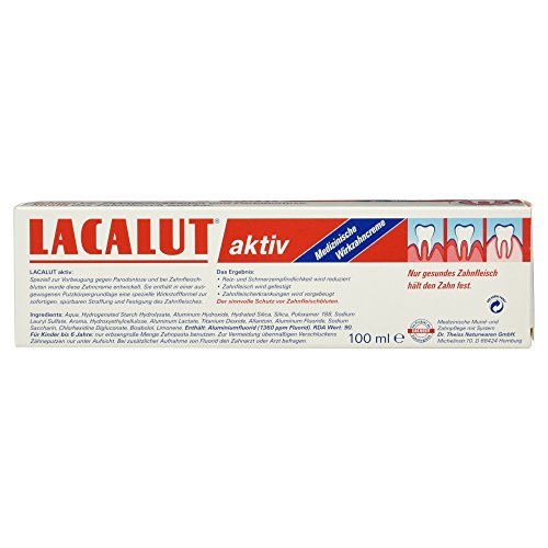 LACALUT active toothpaste 100 ml Amazon.in Health & Personal Care